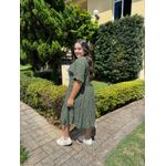 Chemise Renata Verde Militar Liberty