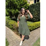 Chemise Renata Verde Militar Liberty