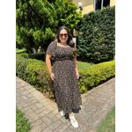 Vestido Cloe Preto Liberty 