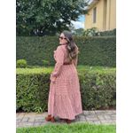 Vestido Helena Marrom