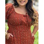 Vestido Michele Terracota Liberty