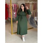 Vestido Isabel Verde Militar