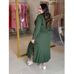 Vestido Isabel Verde Militar