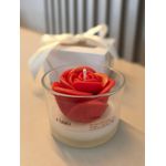 Vela Rosa Lumiere Vermelha 90g.