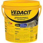 IMPERMEABILIZANTE VEDACIT RAPIDO 3,6 KG (V PRO ADITIVO ACELERADOR PEGA CLORETO) - VEDACIT