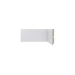 RODAPÉ BRANCO SANTA LUZIA 100x13mm 454 RP|BR