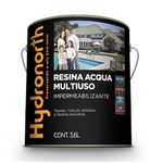 RESINA ACRILICA ALTA PERFORMANCE CINZA 3,6L - HYDRONORTH