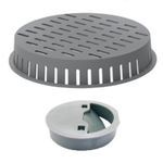 Ralo Linear square Line Tampa Oculta 10x10cm 26723