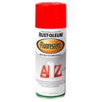 RUST OLEUM SPRAY FLUORESCE VERMELHO LARANJA