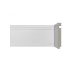 RODAPÉ BRANCO SANTA LUZIA 120x16mm 493 RP|BR