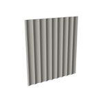 SANTA LUZIA KIT PAINEL WAVES 155 BRANCO 155X15X2800