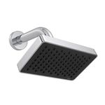 DECA CHUVEIRO QUADRADO PAREDE CR 90X150MM