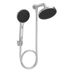 Chuveiro Redondo de Parede 16cm com Desviador Cromado