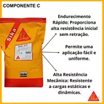 Sikadur 42 BR Argamassa Epóxi Conjunto (A+B+C) 27kg