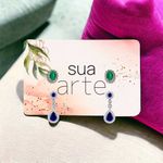 TAGS BIJUTERIAS PARA BRINCOS - 2 PARES DE FUROS Personalizado