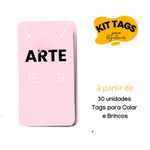 KIT TAGS PARA BIJUTERIAS PERSONALIZADAS - 4 MODELOS