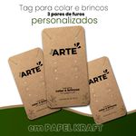 TAG BIJUTERIA PAPEL KRAFT PERSONALIZADOS