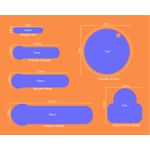 kit etiqueta com foto