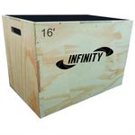 Caixote Plyo Box Crossfit 16' ONE LIFE - 40 X 35 X 45 CM