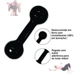 Halter Emborrachado 6Kg - Infinity Fitness