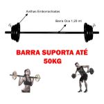 Kit Completo Body Pump C/barra E 08kg De Anilha Emborrachada