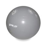 Bola Suiça Para Ginástica One Life 75 cm - Cinza