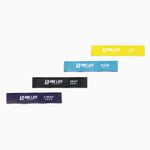 Kit Mini Band Em Latex Com 4 Níveis de Resistência - One Life