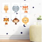 Kit infantil plaquinhas animais 
