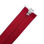 Zíper Destacável Nylon 70CM - Vermelho