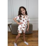 PIJAMA INFANTIL CURTO CAPIVARA
