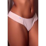 CALCINHA ALGODÃO FIO DUPLO COM PALAS DUPLAS LATERAL NUDE