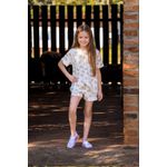PIJAMA INFANTIL FEMININO CURTO COM SHORT OVELHA