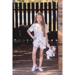 PIJAMA INFANTIL CURTO SHORT E BONECA OVELHA