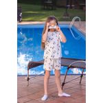 PIJAMA INFANTIL FEMININO SHORT PINGUIM