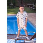 PIJAMA INFANTIL MASCULINO BERMUDA PINGUIM