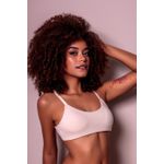 SUTIÃ ALGODÃO ESTILO TOP COM BOJOS REMOVÍVEIS NUDE