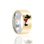 Par de Alianças de Moeda Personalizadas - M24K29