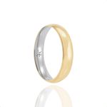 Par de Alianças de Moeda 4,3mm - MA1237