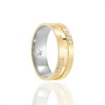 Par de Alianças de Moeda 6mm - MA1238