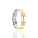 Par de Alianças de Moeda 4mm - MA1248