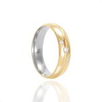 Par de Alianças de Moeda 5mm - MA1251