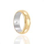 Par de Alianças de Moeda 5,7mm - MA1252