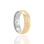 Par de Alianças de Moeda 6mm - MA1513