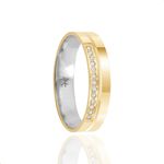 Par de Alianças de Moeda 4,5mm - MSLIM18