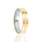 Par de Alianças de Moeda 4,5mm - MSLIM18