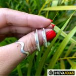 Par de Alianças de Namoro em Prata 950 - IM02