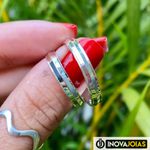 Par de Alianças de Namoro em Prata 950 - IM05