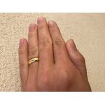 Par de Alianças Casamento Modelo Tradicional Ouro 18k/750 5.30mm Abaulada Polida - 10019