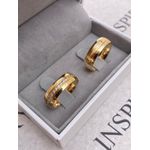 Par de Alianças Casamento Modelo Trabalhado Ouro 18k/750 6.00mm Abaulada Anatômica/Confort Polida Com Pedras - 10168