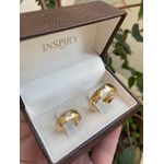 Par de Alianças Casamento Modelo Trabalhado Ouro 18k/750 6.00mm Levemente Abaulada Anatômica/Confort Polida Com Coração Vazado - 10112